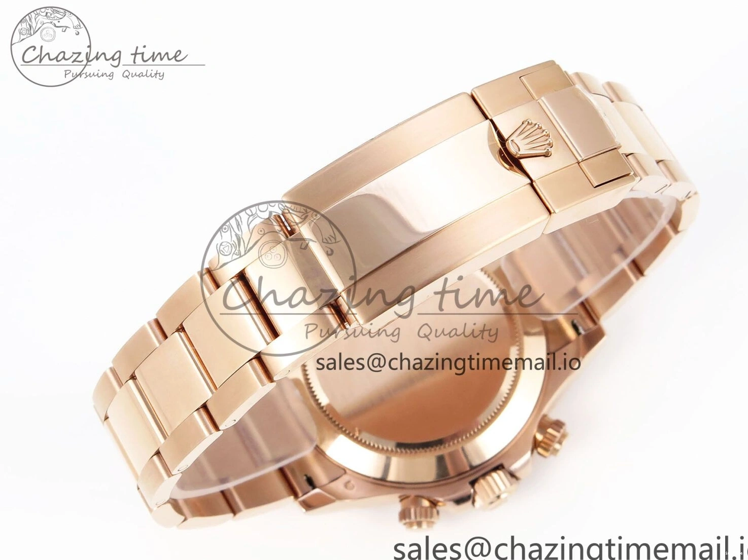 MiroTime 0302 Daytona 116505 KING 1:1 Best Edition Chocolate Dial on RG Bracelet SH OdorResistant 1932